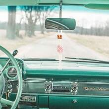 Natural Green Fluorite Meditation Healing Crystals Feng Shui Hanging Ornament Car, Window, Home Decor - 玫瑰石英圓珠 - 查看 8