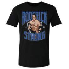 WWE Roderick Strong Stance Black T Shirt Size S - , Gift For Friends, Kids - 黑色 - 查看 1