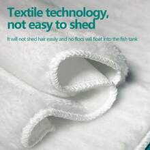 Algodón de filtro de acuario grueso y denso, estera de filtro de purificación de agua de acuario, material de filtro de separación húmedo y seco