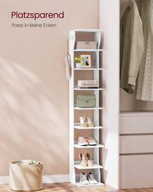 Entryway Shoe Organizers - Mattweiß - 查看 2