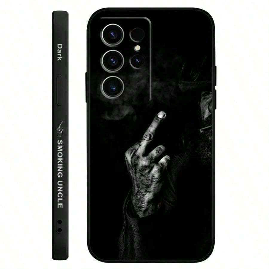 Uncivilized Hand Phone Case S25 S24 S23 S22 S21 S20 S10 S10E Ultra Plus FE Note 20 Ultra Plus Cover