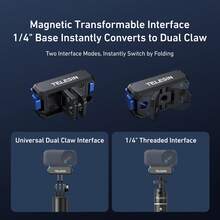 TELESIN 快拆磁吸双爪充电适配器，适用于 OSMO Nano 配件，双爪接口，带充电适配器 - Charging adapter - 查看 5