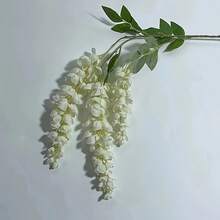 3 قطع من الزهور الاصطناعية الحريرية على شكل نبات الياسمين الكلاسيكي، إكليل زهور معلق للديكور المنزلي، الحفلات، أواني الزهور الأرضية، الشرفة، ترتيبات الزفاف، عيد الميلاد، ، عيد الحب، عيد الأم، لا تحتاج إلى كهرباء، خالية من الريش