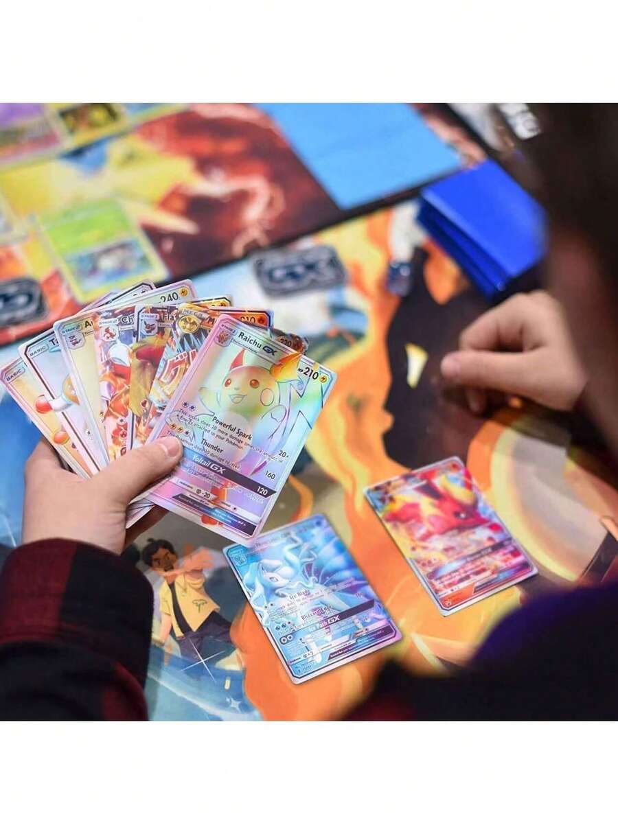 Pokemon Of New Pokemon Cards, Game Cards, Pokemon Cards, Limited Edition Shiny Cards, Random 10 Pack (Packaging Random)