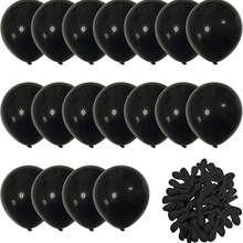 Black Balloons 5 Inch Small Balloons 60 Mini Round Matte Latex Balloons For Balloon Arch Garland Black Birthday Party Wedding Decoration Graduation - Multicolor - View 7