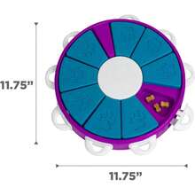 Outward Hound By Nina Ottosson Dog  Treat Puzzle Enrichment Toy, Level 3 Advanced, Purple - 1 - Xem 1