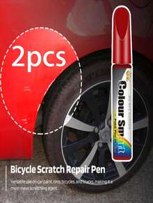 12ml彩色智能车漆修复笔 汽车补漆笔 车漆划痕修复笔 高品质深度修复汽车划痕 遮盖汽车污渍和划痕 操作简单快捷 汽车美容工具 让你的车焕然一新 (新旧版随机发货) - 彩色 - 查看 13