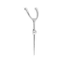 1 peça de palitos de fio dental de metal e aço inoxidável; limpador portátil de placa interdental para cuidados bucais, companheiro do fio dental; sua ferramenta portátil para cuidados dentários - Multicolorido - Ver 6