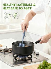 升级版绞肉机，耐热绞肉机，适用于制作汉堡肉饼、牛肉馅，尼龙汉堡绞肉机，不粘混合绞肉机，混合土豆泥压碎器 - 藍色 - 查看 4