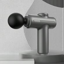 Benbo 16-Head Massage Gun, Muscle Relaxation Massager With Deep Tissue High-Frequency Vibration, Relieves Muscle Soreness. Suitable For Back, Shoulder, Waist, Leg And Other Areas, Helps Relieve Muscle Aches From Fitness And Work. Black And White Color, Ideal For Office, Gym, Home, Business Travel, Christmas, New Year, Thanksgiving, And A Great Gift For Friends And Family. - Solid Color - View 12