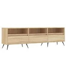 vidaXL TV-Schrank Sonoma-Eiche 150x30x44,5 Cm Holzwerkstoff - Gelb - Übersicht 2