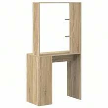 vidaXL Schreibtisch Sonoma Eiche 78,5 X 37 X 154,5 Cm Holzwerkstoff - Gelb - Übersicht 7
