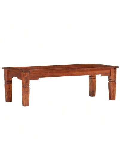 VidaXL Coffee Tafel 110x50x35 Cm Solid Acacia Wood