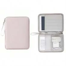 10.9 Inch Tablet Sleeve Case Carrying Bag Compatible With IPad Pro M2/M1, Surface Pro 10.3 Inch X/9/8/7/6, With Pockets For Accessories (10.9 Inch, PU-Grey) Laptop Case Laptop Sleeve Laptop Cover For Women Travel Essentials - Multicolor - View 15