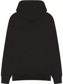 Men Zip-Up Hoodies - Black - View 4