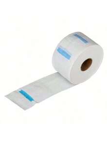 1/5 Piezas Tiras de cuello Herramientas de corte para peluqueros profesionales, Tiras de cuello desechables para peluquería, Suministros de barbería, Blanco - Blanco - Ver 8