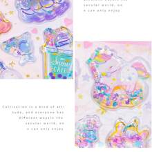 1 Set Cute Animal Phone Decor Sticker, Penguin, Fish, Hamster, Shell, Glitter 3D Shaking Diamond, Suitable For Phone Case Accessories - Ideal Christmas Gift, Phone Case Sticker, Phone Sticker, Phone Accessories, Holiday Gift, Phone Decoration, Animal Theme, Glitter Sticker, Self-Adhesive, Glossy Surface, Shaking Sticker, Gift Shoppers, Craft Enthusiasts [Random Style, Random Cardboard Shipping, Color Difference] - Multicolor - View 11