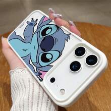 Miniso Cute Disney Stitch Phone Case, Anti-Drop Protective Magnetic Cover, Multiple Colors Available, Transparent Design  For Iphone 17 Pro Max/17 Pro/17 Air/17/16/15/14/13/12/11/X/XS Pro/Pro Max Series,Perfect For Daily Use & Gifts.Iphone 17 Pro Max Case,Iphone 17 Pro Case,Iphone 17 Case,Stocking Stuffers,The Girlfriend,The Chosen,Early Fall Fashion. - 藍色 - 查看 5