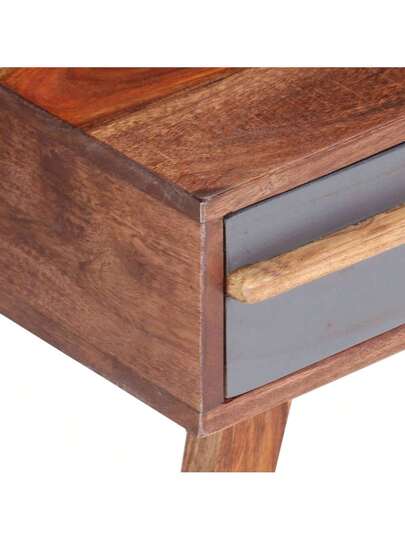 VidaXL Coffee Tafel 110x50x40 Cm Solid Wood Grijs view 7