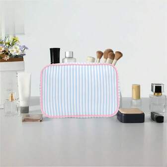 Sanitary Pad Storage Bag Makeup Bag Portable Mini Organizer For Toiletries & Cosmetics, Travel Essentials Keeper, Toiletry Organizer, Stylish Organizer, Compact Design Make Up Bag Makeup Pouch Cosmetic Bag Toiletry Bag Wash Bag Cruise Essentials Vacation Essentials For Men Women