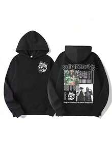 Famous Rap Uicideboys With Printed Hoodies Hoodies For Men And Women Fashion Hip-Hop Harajuku Street Fashion Sportswear2025 - Black - View 7