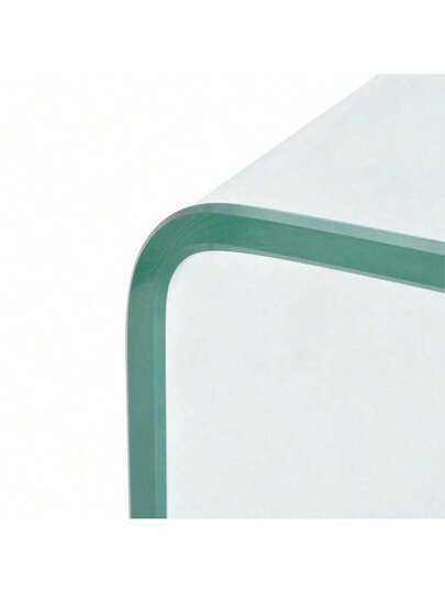 VidaXL Coffee Tafel 98x45x30 Cm Tempered Glass Transparent view 6