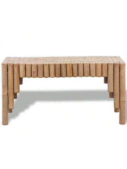 VidaXL Bamboo Coffee Tafel view 4