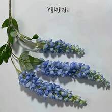 3 قطع من الزهور الاصطناعية الحريرية على شكل نبات الياسمين الكلاسيكي، إكليل زهور معلق للديكور المنزلي، الحفلات، أواني الزهور الأرضية، الشرفة، ترتيبات الزفاف، عيد الميلاد، ، عيد الحب، عيد الأم، لا تحتاج إلى كهرباء، خالية من الريش