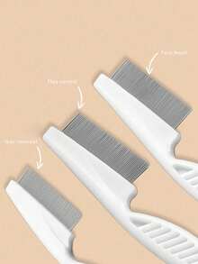 1/3pcs Pet Insect Repellent Comb (To Remove Fleas And Lice), Cat Hairbrush, Pet Hair Removal Comb For Dirt, Dog Hair Removal Tool, Pet Grooming Products - Multicolor - View 4
