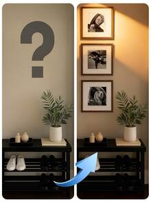 升级版 12x12/8x8/12x16/6x8/5x7 壁挂式相框，采用改良五金配件，适用于钻石画和海报，复古人像相框，黑色/白色/冷灰色/红棕色可选，尺寸：30x30/20x20/30x40/15x20/15x15，简易搭扣，防碎亚克力玻璃，长方形/正方形（不含相纸），易于使用，用途广泛，防碎，轻巧，适用于家居装饰、墙面艺术和儿童房装饰 - Wood Grain (Upgraded Version) - 查看 11