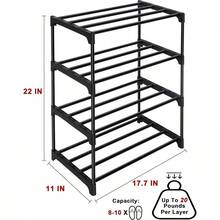 Shoe Storage Set - Negro - - View 4