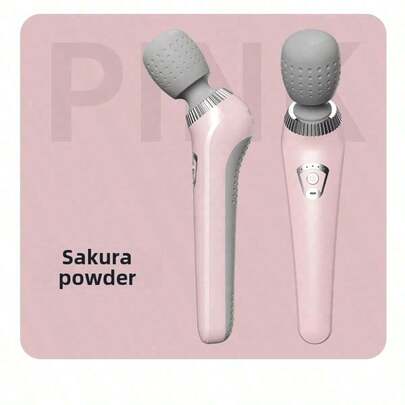 Cordless Whole Body Vibrating Massage Device, Silicone Massage Heads, Suitable For Neck, Back, Shoulder, Waist, Leg And Foot, Women-Specific Massage Tool, Suitable As Holiday Gift