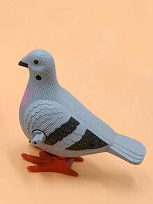 1个塑料发条跳鸽玩具，颜色随机，无需电池，适合日常娱乐 - 彩色 - 查看 8