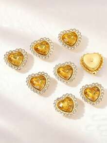 10/20 Stücke gemischtes Farbset mit Strass Dekorationen. 6 verschiedene Muster für DIY Kleidung, Schuhe, Hüte, Taschen, Handwerksarbeiten, Accessoires, Schmuckherstellung, Nähzubehör für Bastelfans, kann aufgeklebt/von Hand bestickt werden