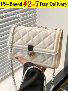 Crossbody Bags For Women, Shell Shaped Crossbody Bag, Fashionable Mini Shoulder Bag, Women's Faux Pearl Chain Handbag, Elegant Shell Purse Perfect For Parties Weddings Dinners & Banquets Matches Wedding Dresses Formal Wear Prom Gowns Birthday Outfits - Nhiều màu - Xem 10