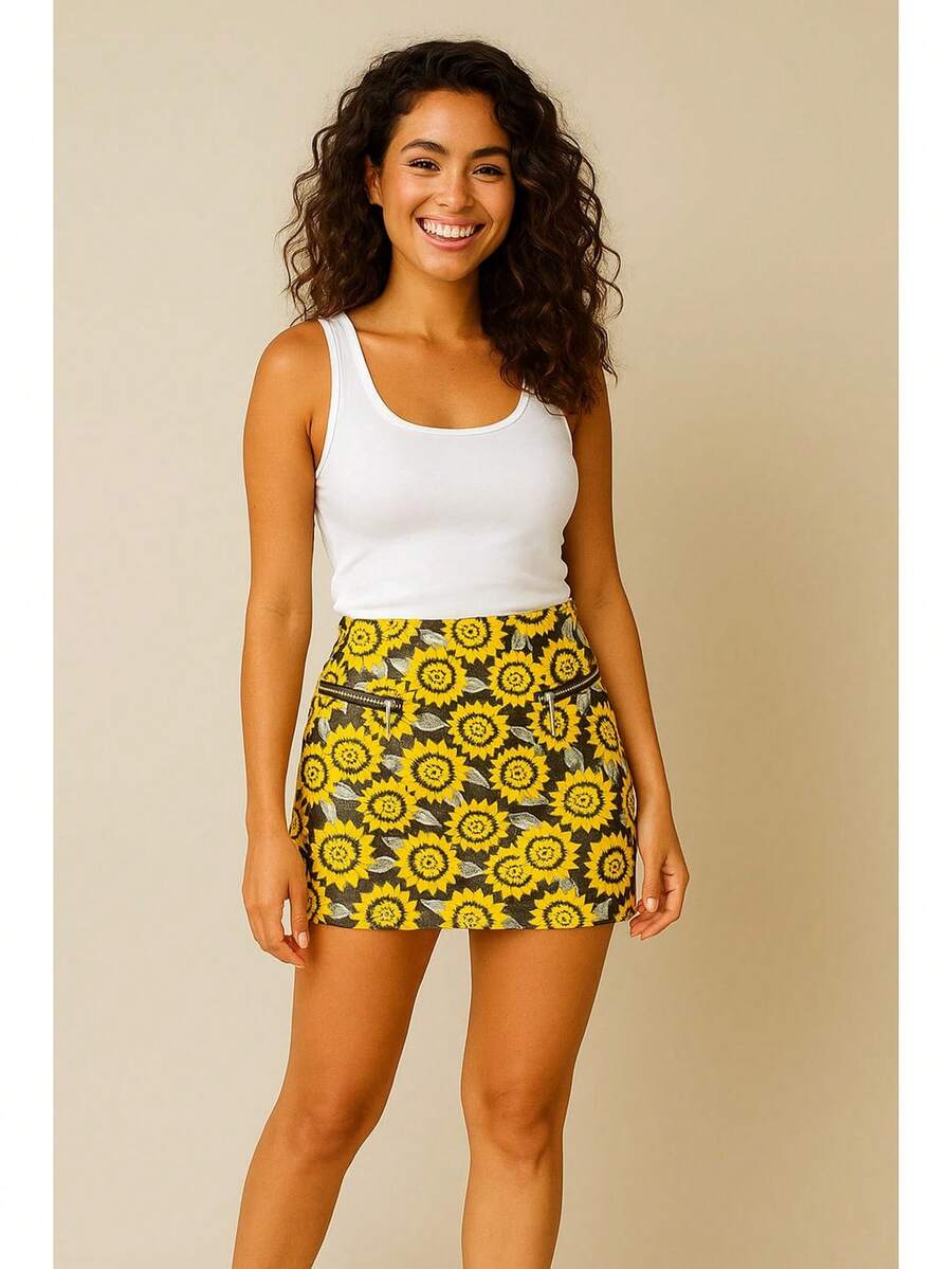 Women Skirts - màu đen - Xem 1