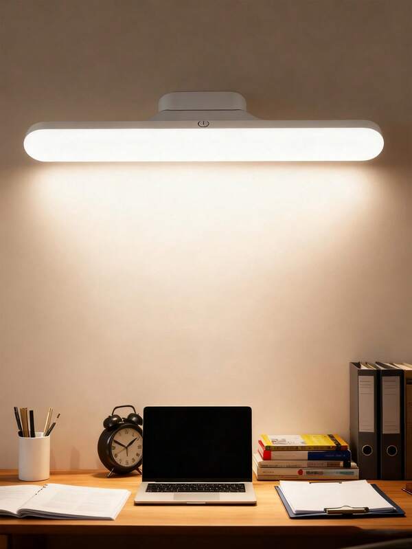 1pc LED Vanity Mirror Light, USB Cabinet Light, Magnetic Rotating Mirror Light, Home Cabinet Light, Vanity Mirror Light (3000-6500k), 1200mAh, Touch Sensor Perfect For Powder Room, Bathroom And Bedroom Lighting, Powder Room Lighting, Modern Dressing Table Light, Magnetic LED Light, Dressing Table Accessories