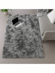 Luxury Soft Shaggy Living Room Rug 2.00 X 1.50 High Standard Bedroom Office - Xám hỗn hợp - Xem 2