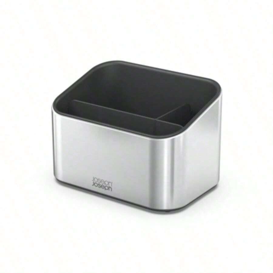 Joseph Joseph Surface Tiered Stainless Steel Sink Tidy: Kitchen Sink Organizer & Sponge Holder Caddy, Hand Wash - Mặc định - Xem 1