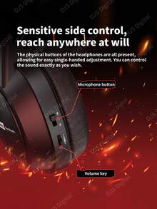 Lenovo 联想有线游戏耳机，7.1 环绕声，游戏麦克风，RGB 照明，适用于台式机和笔记本电脑，USB 连接 - 黑色 - 查看 6