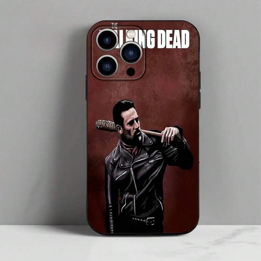 Esta funda para teléfono de The Walking Dead presenta un diseño de estilo caricatura y está hecha de material TPU negro. Está diseñado específicamente para la serie , ofreciendo excelentes capacidades a prueba de golpes y mayor durabilidad, adecuado para modelos de 11 en adelante. - Mezcla de colores - Ver 1