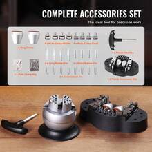 Ball Vise, 3" Engraving Setting Tool, 360° Rotation Engraving Block Vise, 30 PCS Attachment Jewelry Engraving Block Tools Standard Block For Gemstone Inlay And Small-Scale Engraving - 3" 2.13" - View 3