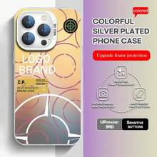 Phone Case Cover Compatible With  16e 16 15 14 13 12 11 Pro Max XR XSMAX 8 7 Plus Fashion Anti-Fall I-I-Island Luxury S-Stone-Es Cover, Cover Compatible With  17 Case,  17 Pro Case,  17 Pro Max Case - Đen1 - Xem 1