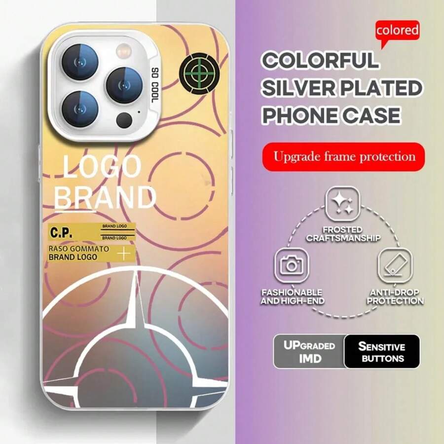 Phone Case Cover Compatible With  16e 16 15 14 13 12 11 Pro Max XR XSMAX 8 7 Plus Fashion Anti-Fall I-I-Island Luxury S-Stone-Es Cover, Cover Compatible With  17 Case,  17 Pro Case,  17 Pro Max Case - Đen1 - Xem 1