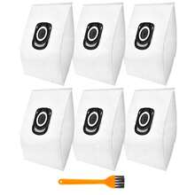 أكياس الغبار ل- Rowenta Hygiene+ ZR200520، ZR200540، ZR200720، ZR200920، أكياس مكنسة كهربائية بديلة ل- Rowenta Compact Power X-Trem Power & Silence Force ، متوافقة مع RO64xx، RO63xx، RO68xx، RO39xx