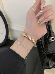 Advanced Sparkling Diamond Bracelet Strap Compatible With 38/40/41/42/44/45/46/49mm, Compatible With Apple Watch Strap Ultra/Se10/9/8/7/6/5/4/3/2/1