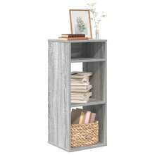 vidaXL Bücherregal Grau Sonoma 34x31x80 Cm Holzwerkstoff - Grey - View 1