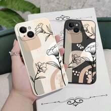 Beautiful Art Phone Case 16 16e 15 14 13 12 11 Plus Pro XR XS Plus Silicone Cover