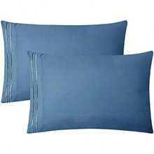 CLARA CLARK Premier 1800 Collection Hoja de Cama Set, Juego de sábanas 4 Piezas, Camel Gold, Talla(Celeste California King) - Tipo 2 - Ver 7