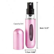 Portable Refillable Perfume Atomizer Bottle With Fine Mist Spray, Leak - Proof Travel - Size Fragrance Dispenser For On - The - Go Use - Hồng - Xem 3